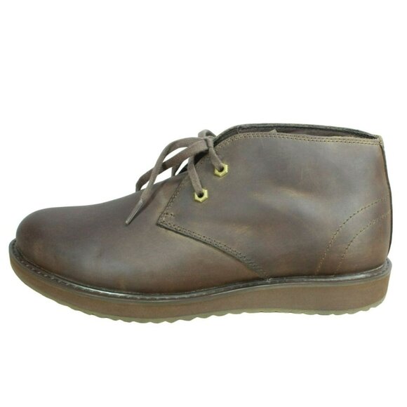 L.L. Bean Shoes Ll Bean Stonington Brown Leather Lace Up Ankle Work Chukka Boots Size 5 M